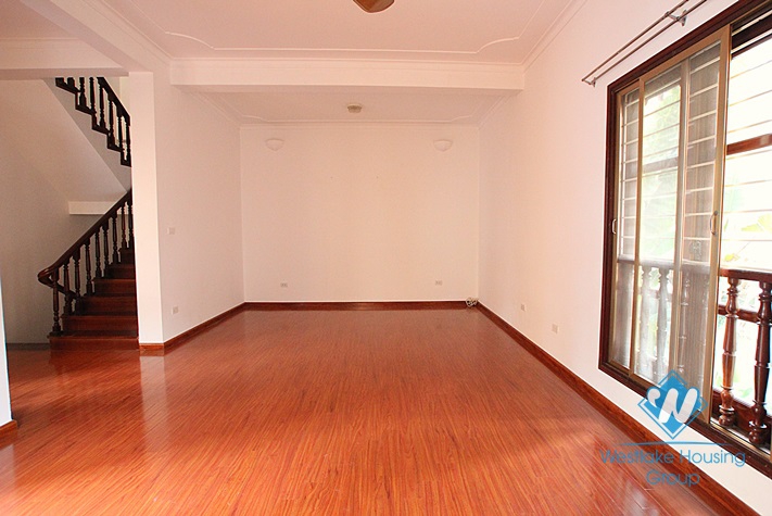 Unfurnished house available for lease in Tay Ho district,  Hanoi